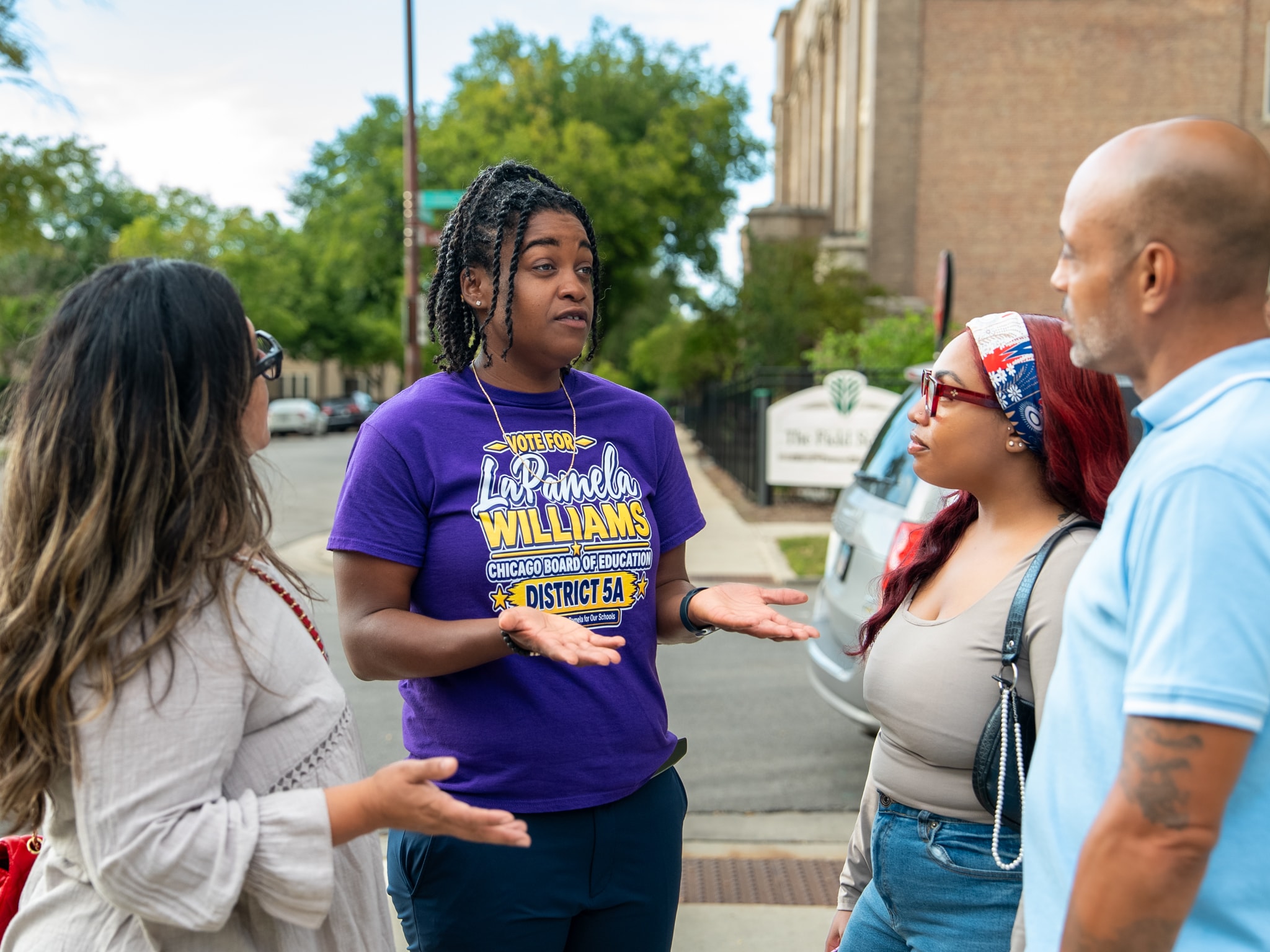 In conversation with District 5A families