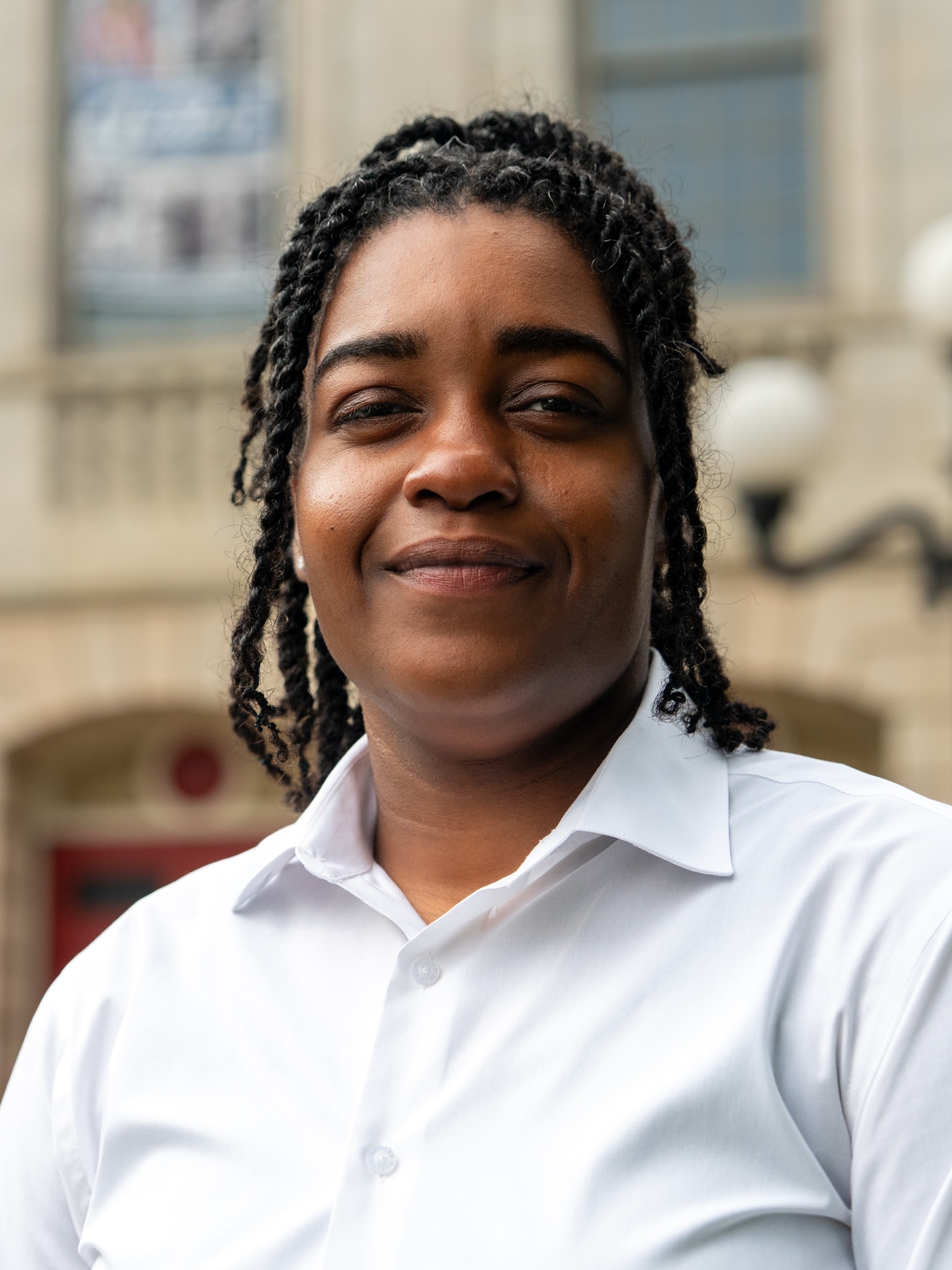 Portrait — downtown Chicago